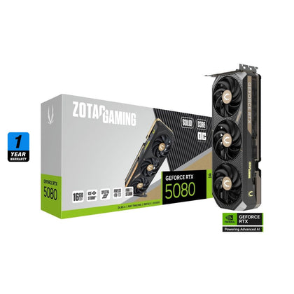 ZOTAC GAMING GeForce RTX 5080 SOLID CORE OC 16GB