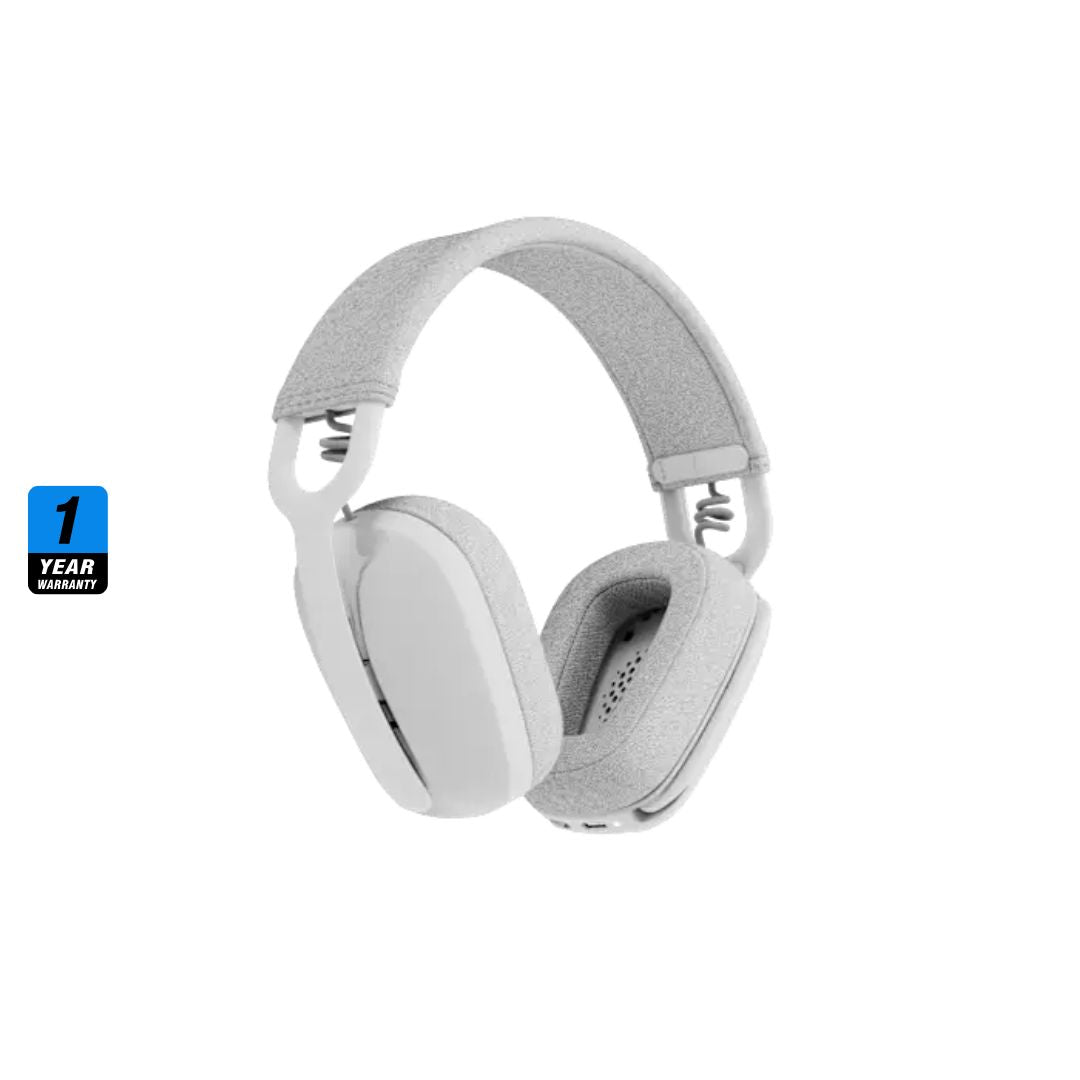 لوجيتك زون فايب 100 - أبيض فاتح