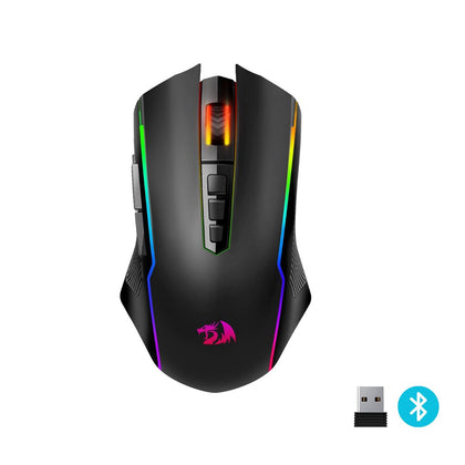 Redragon Nix M914-RGB 3-Mode Wireless Gaming Mouse - Black