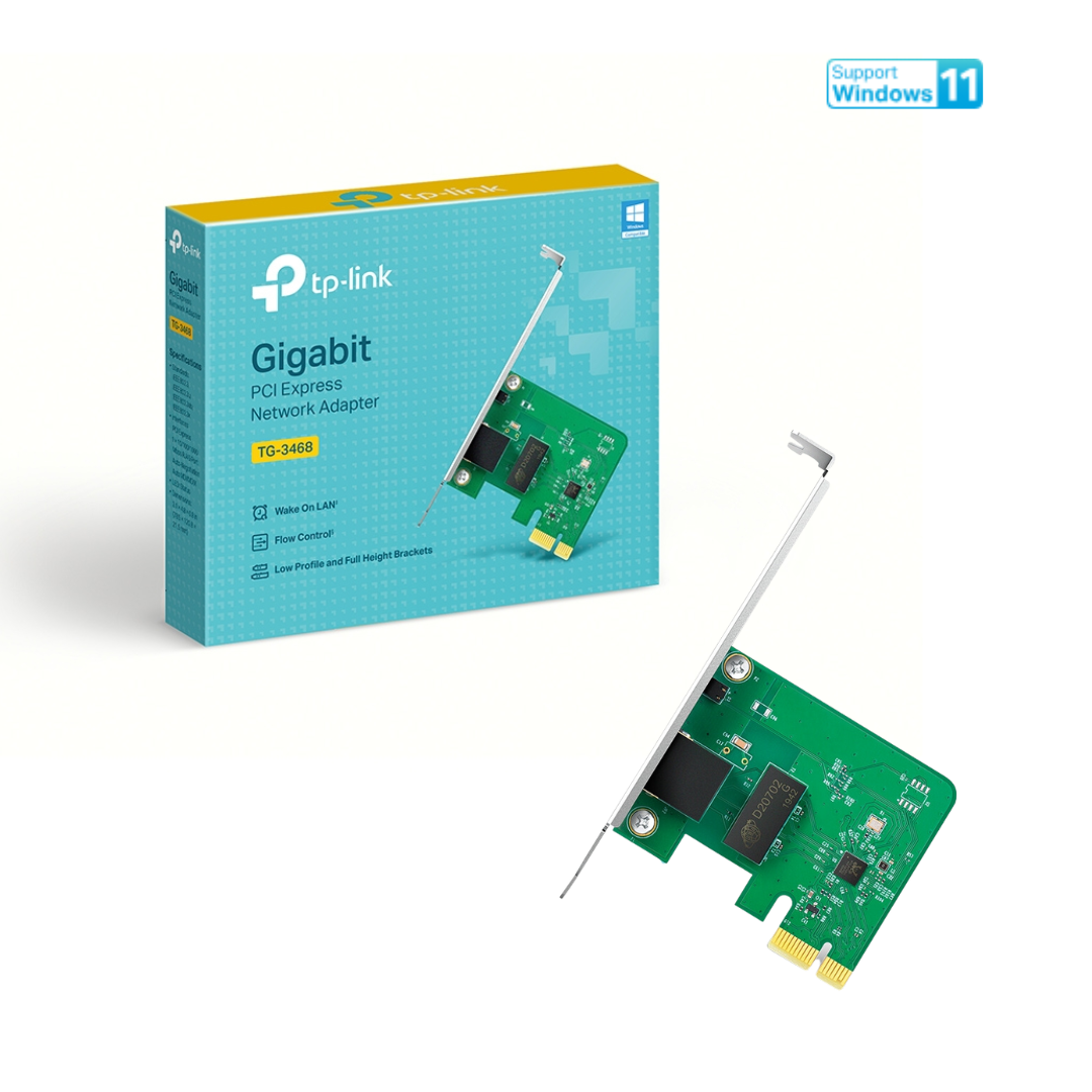 محول شبكة TP Link TG-3468 Gigabit Lan PCI Express