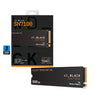 WD BLACK SN7100 سعة 500 جيجابايت، 6800 ميجابايت/ثانية M.2 NVME، PCIe 4.0 