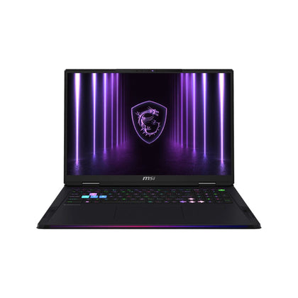 MSI Raider A18 HX A9WIG-205AE, AMD Ryzen 9 9955HX3D, RAM 64GB, SSD 2TB, NVIDIA RTX 5090 24G, 18 UHD+ 120Hz, Core Black