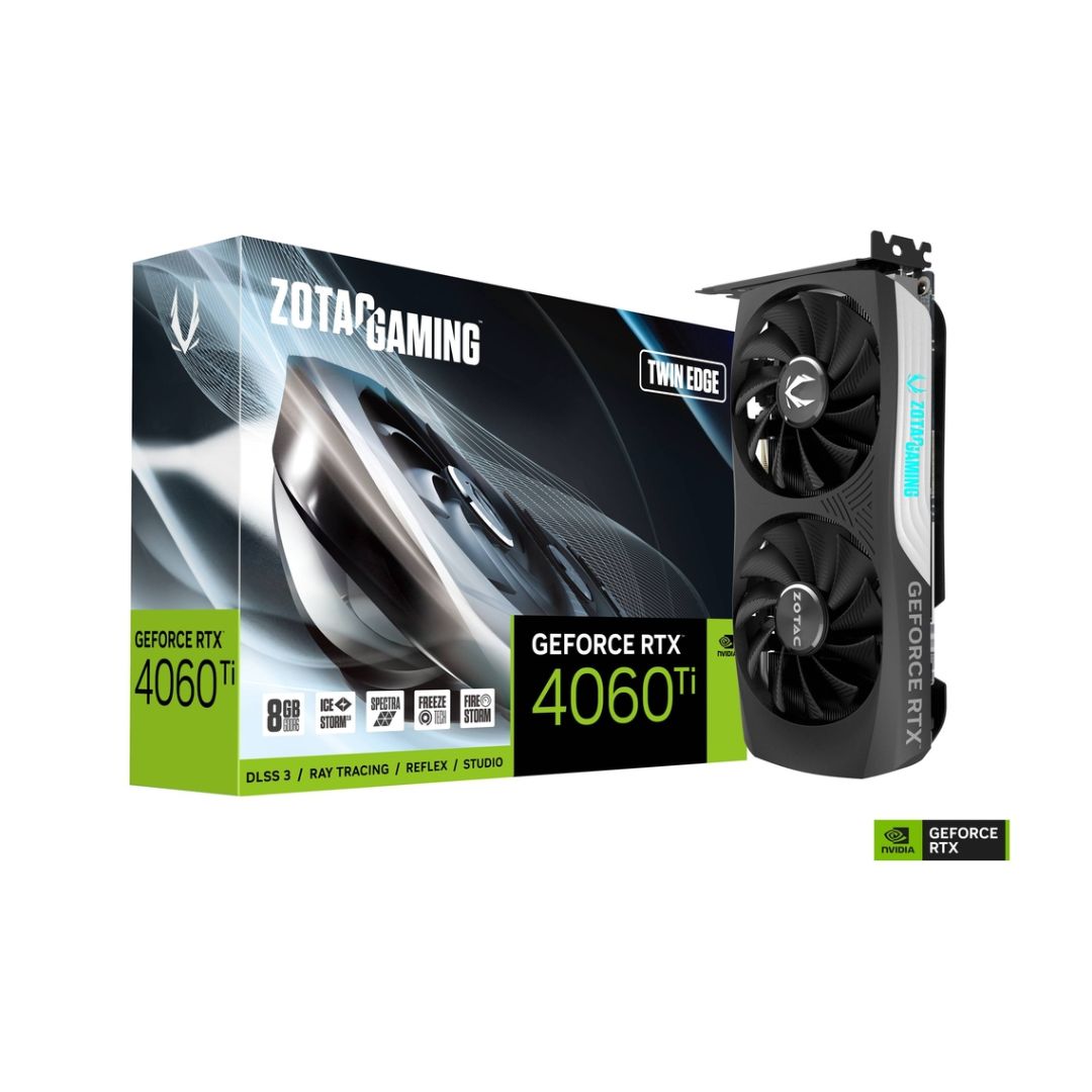 ZOTAC GAMING RTX 4060 Ti 8GB Twin Edge | High-Performance GPU in 