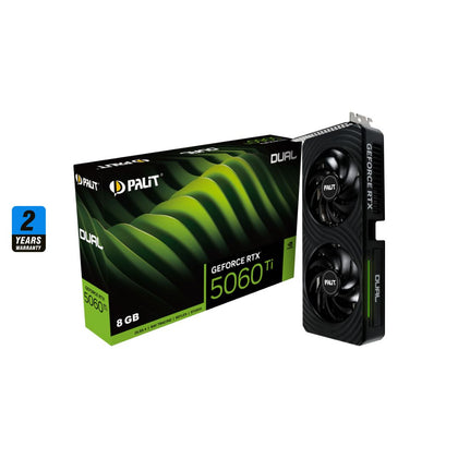 باليت جي فورس RTX 5060 Ti Dual - 8 جيجا