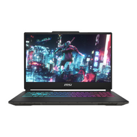 MSI Cyborg 15 A1VFK-239XAE, Intel Ultra 7-155H, RAM 16GB, SSD 512GB, NVIDIA Geforce RTX 4060 8GB, 15.6 FHD IPS, Translucent Black