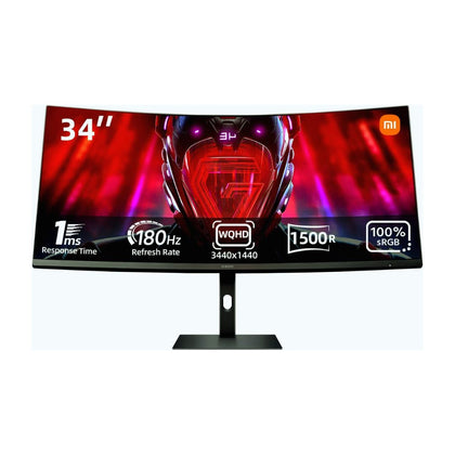 Xiaomi G34WQi 2K (3440 x 1440) 180Hz 1Ms VA Curved