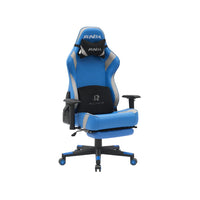 RUNDA GAMING CHAIR RD-1009 FOOTREST - Blue