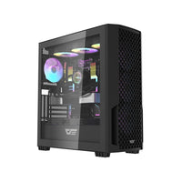 DarkFlash DF2100 ATX Mid Tower Case - Black