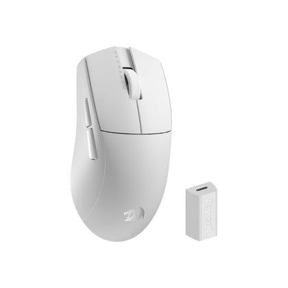 Redragon M916 PRO 4K 3-Mode Wireless Gaming Mouse - White