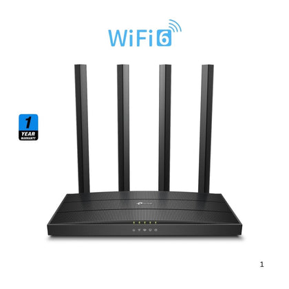 TP Link Archer C6 AC1200 Wireless MU-MIMO Gigabit Router