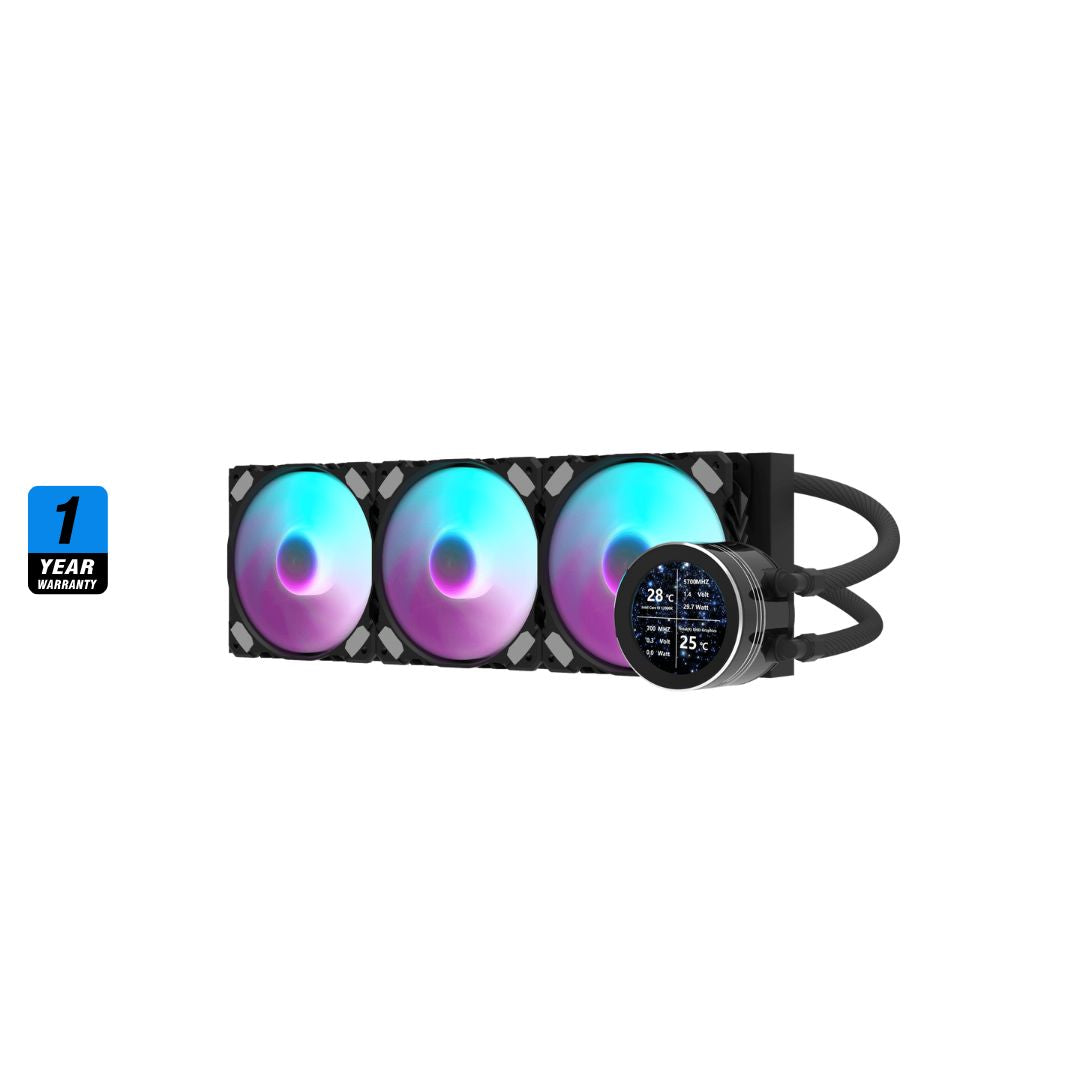 DarkFlash DN360S Liquid CPU Cooler - Black