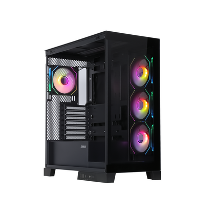 Sama Neview 2351 Mid Tower Case - Black (BTF)