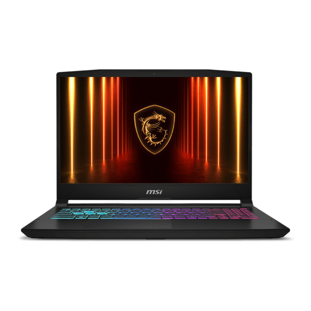 MSI Katana 15 HX B14WEK-459XJO، Intel Core i7-14650HX، ذاكرة وصول عشوائي 16 جيجابايت، قرص SSD 1 تيرابايت، NVIDIA RTX 5050 8 جيجابايت، شاشة 15.6 بوصة FHD IPS 144 هرتز، أسود