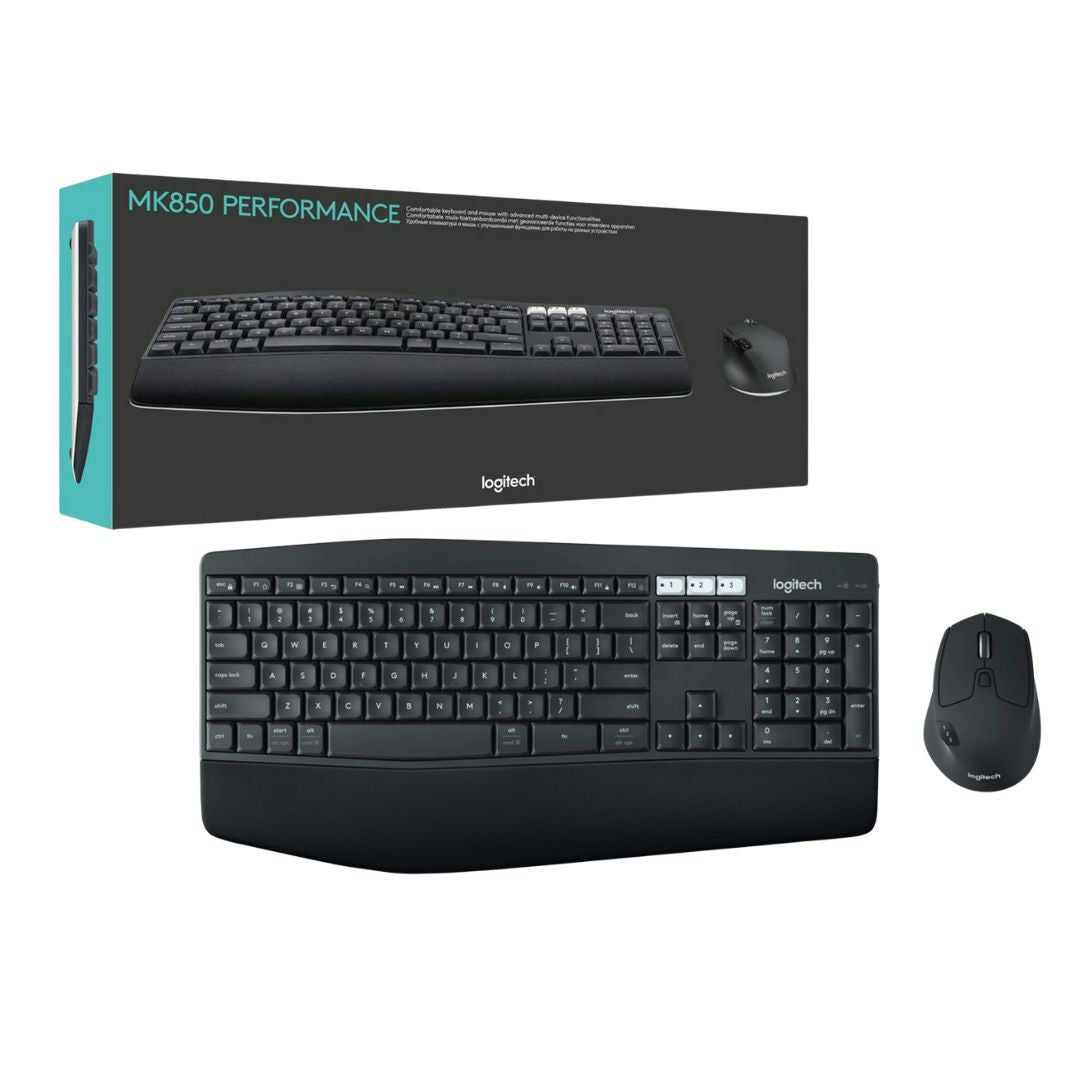 Logitech MK850 Multi-Device Wireless Keyboard & Mouse Combo