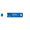 WD Blue SN5000 سعة 500 جيجابايت، 5000 ميجابايت/ثانية M.2 NVME، PCIe 4.0