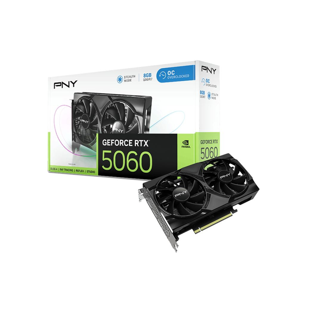 PNY GeForce RTX™ 5060 8GB Dual Fan OC