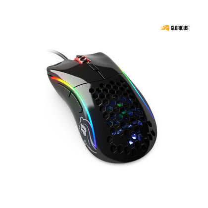 Glorious Gaming Model D Wired Gaming Mouse - Glossy Black