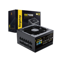 Segotep GM750 750W Gold 80+ Full Modular, PCIe 5.1 & ATX 3.1 - Black