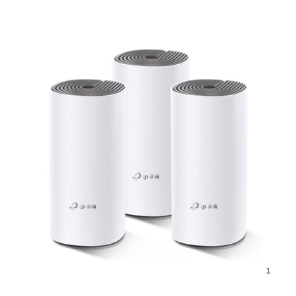 Deco E4 AC1200 Whole Home Mesh Wi-Fi System 3-Pack