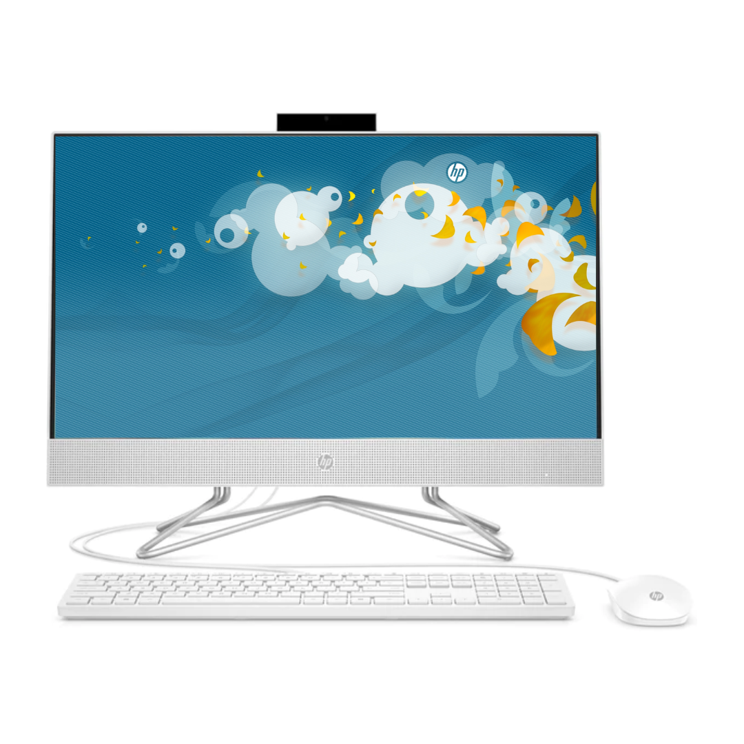 All in One Hp 24-CB1003, Intel Core i7-1255U, RAM 16GB, SSD 1TB, NVIDIA MX 450 2GB, Touch Screen FHD IPS, White