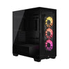 Corsair 3500X ARGB Mid-Tower 3 Fan - Black