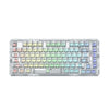 Redragon ELF PRO K649 RGB 75%, USB-C wired, BT , 2.4 GHz wireless Translucent Crystal Switch