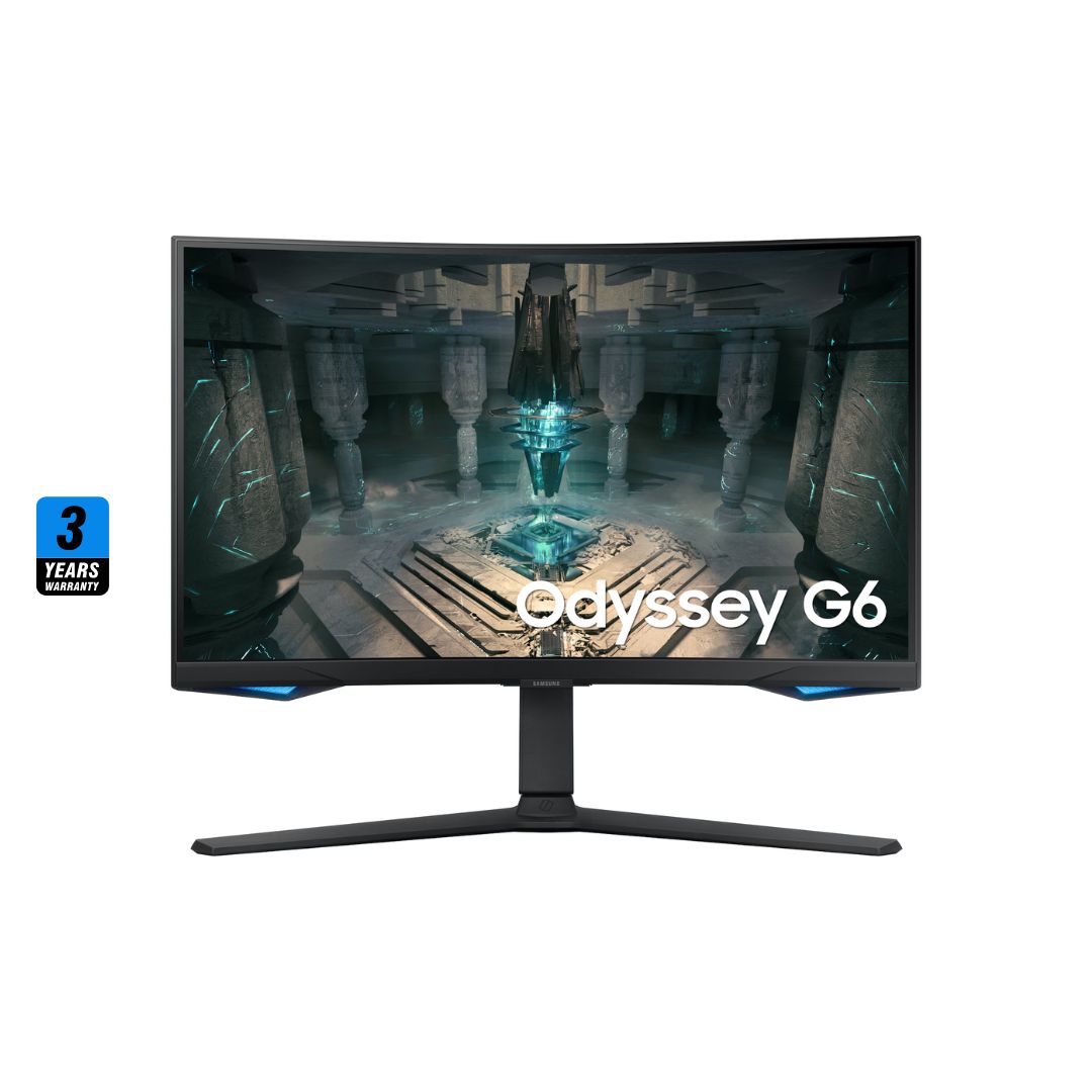 شاشة سامسونج 27 بوصة LS27BG650 G6 منحنية VA بدقة 2K (2560×1440) – معدل تحديث 240Hz، زمن استجابة 1ms