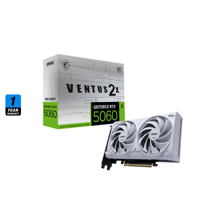 MSI GeForce RTX 5060 VENTUS 2X OC WHITE - 8GB