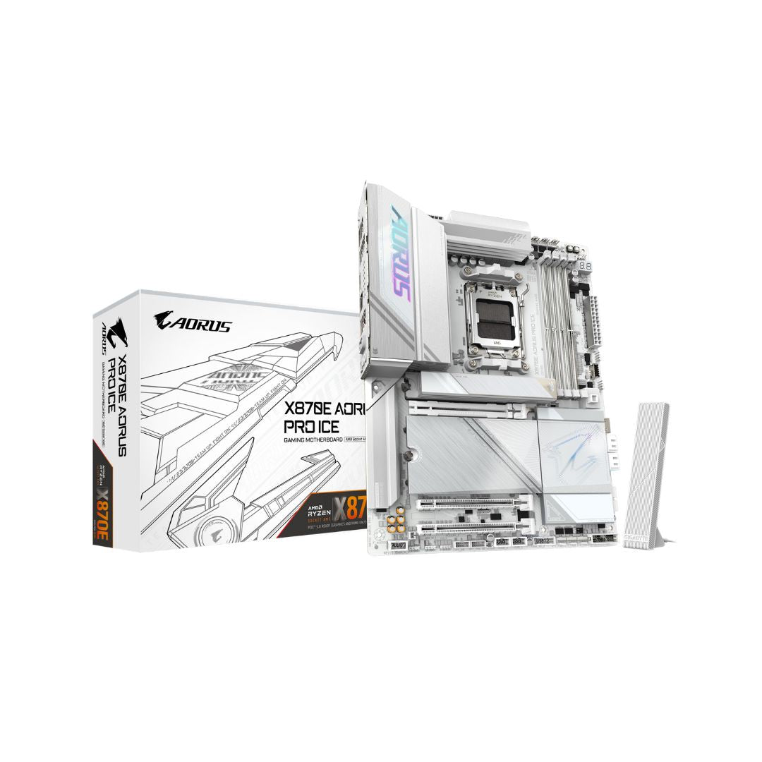 جيجابايت X870E AORUS PRO ICE