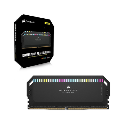 CORSAIR Dominator Platinum RGB 32GB (2x16GB) DDR5 6000MHz CL36