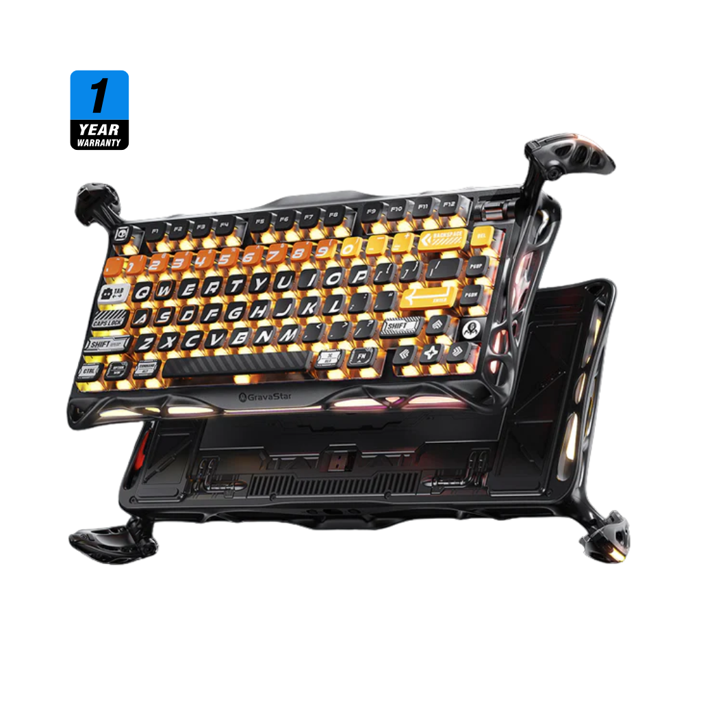 GravaStar Mercury K1 Pro Gaming Keyboard - CyberFlare