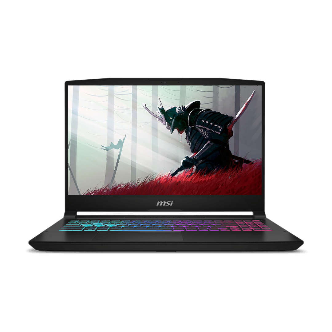 MSI Katana 15 HX B14WEK-665XAE، Intel Core i7-14700HX، ذاكرة وصول عشوائي 16 جيجابايت، قرص SSD 512 جيجابايت، NVIDIA RTX 5050 8 جيجابايت، شاشة 15.6 بوصة FHD IPS 144 هرتز، أسود