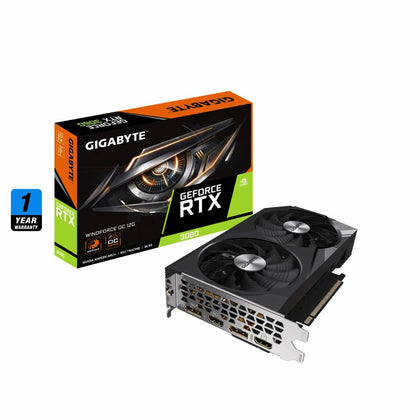 Gigabyte GeForce RTX™ 3060 WINDFORCE OC 12G