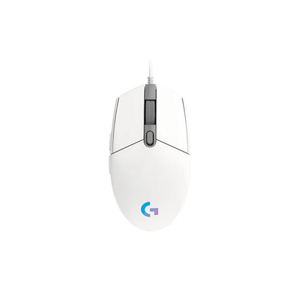 Logitech G203 White Wired Gaming Mouse