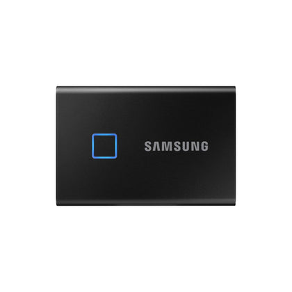 SAMSUNG T7 Touch Portable SSD 2TB ,up to 1050MB/s, USB 3.2 External , Black (MU-PC2T0K/WW)