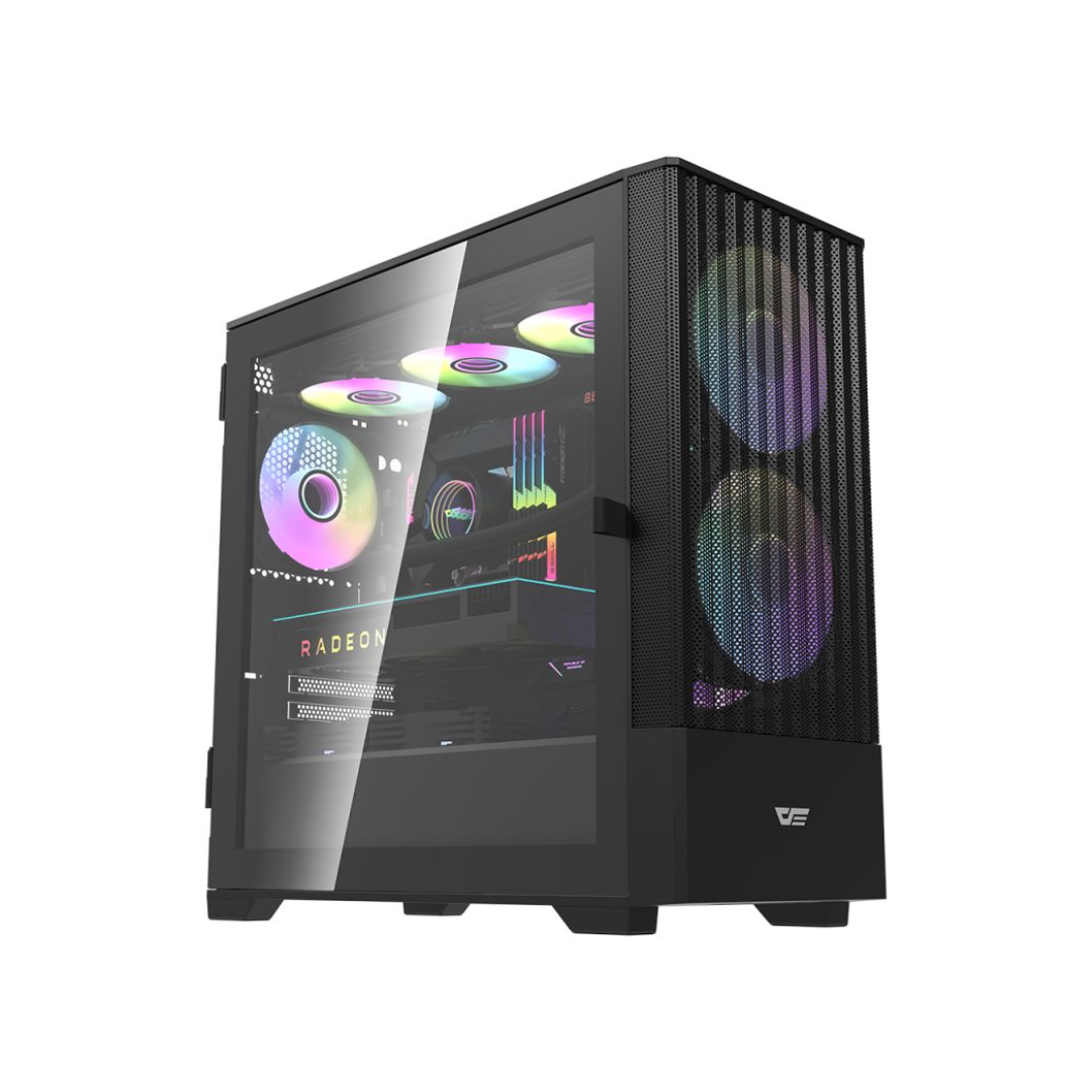 Lian Li LanCool III Mesh RGB Mid Tower Case - Black – العالمية للحاسبات