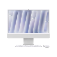 Apple iMac MWUC3AB/A - A3247, M4 8C CPU, GPU 8C, RAM 16GB, SSD 256GB, 24 4.5K Retina display, Silver