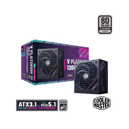 Cooler Master V Platinum 1300 V2 1300w 80 Platinum Full Modular , PCIe 5 & ATX 3.1