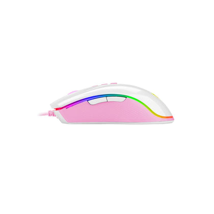 Redragon M711WP COBRA Gaming Mouse - White Pink