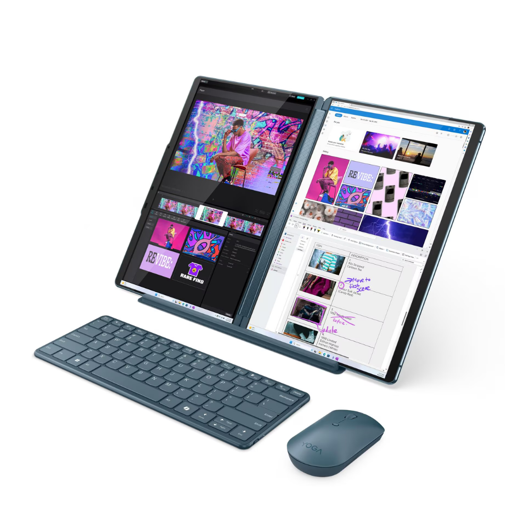 Lenovo Yoga 9 13IMU9 - (109870), Intel Core Ultra 7-155U, RAM 16GB, SSD 1TB, Intel® Graphics, 13.3" 2.8K WQXGA+ Touch OLED, Tidal Teal