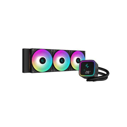 DeepCool LS720SE DIGITAL, LED 360mm - Black