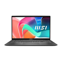 MSI Modern 15 F13MG-456XAE, Intel Core i7-1355U, RAM 16GB, SSD 512GB, Intel Iris Xe Graphics, 15.6 FHD 60Hz, Platimum Gray