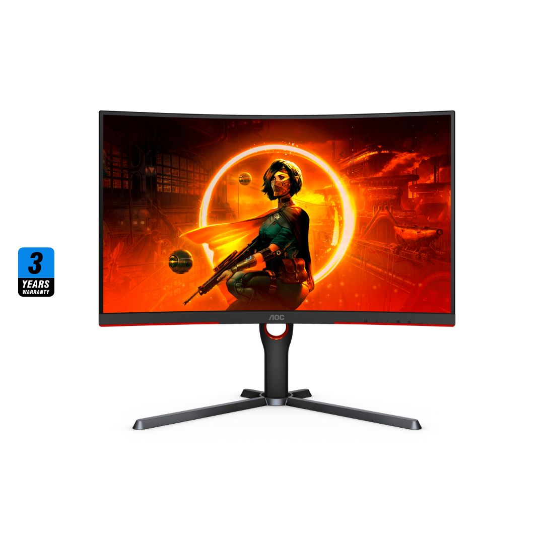 AOC CQ27G3Z 27 2K (2560x1440) 240Hz 0.5Ms VA Curved