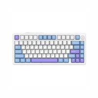 ATTACK SHARK X85 Wireless Mechanical Keyboard - White Purple