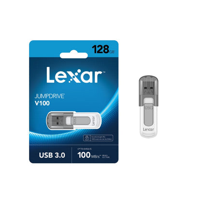 Lexar V100 128GB USB 3.0 Flash Drive