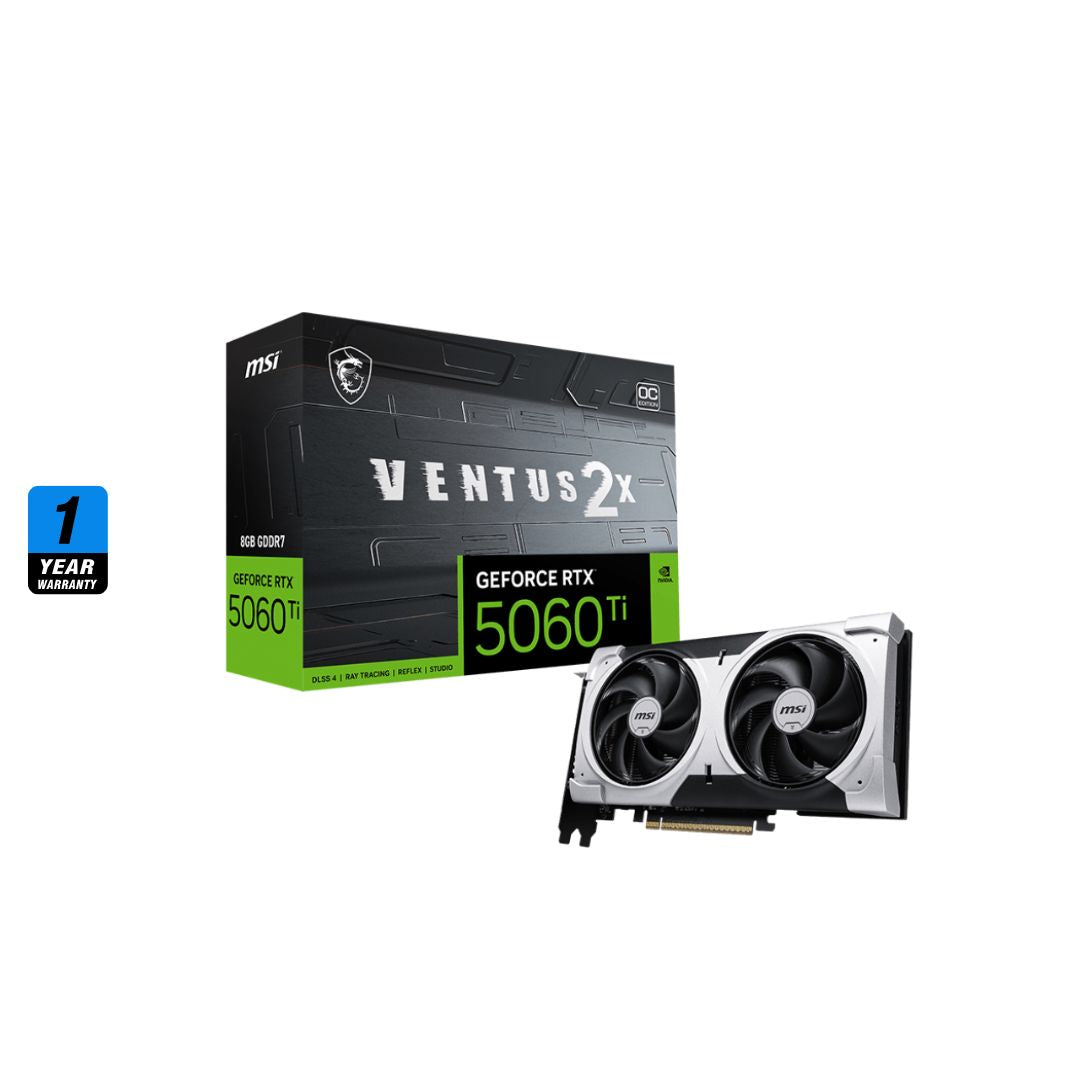 MSI GeForce RTX 5060 Ti  VENTUS 2X OC PLUS - 8GB