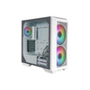 Cooler Master HAF 500 Mid Tower 3 Fan - White