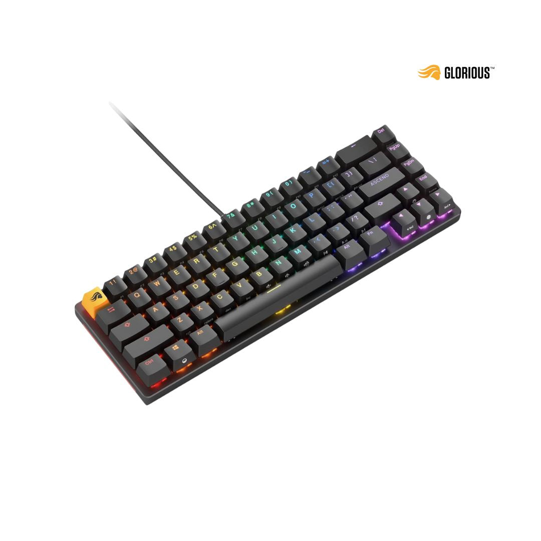 لوحة مفاتيح Glorious GMMK 2 65% Compact TKL - سوداء