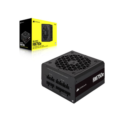 Corsair RM750e - 750w 80 Gold Fully Modular PCie 5