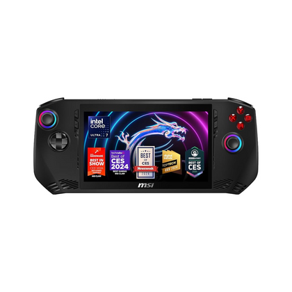 MSI Claw A1M-040AE, Intel Core Ultra 7-155H, RAM 16GB, SSD 512GB, Intel Arc Graphics, 7.0 FHD IPS 120Hz, Black